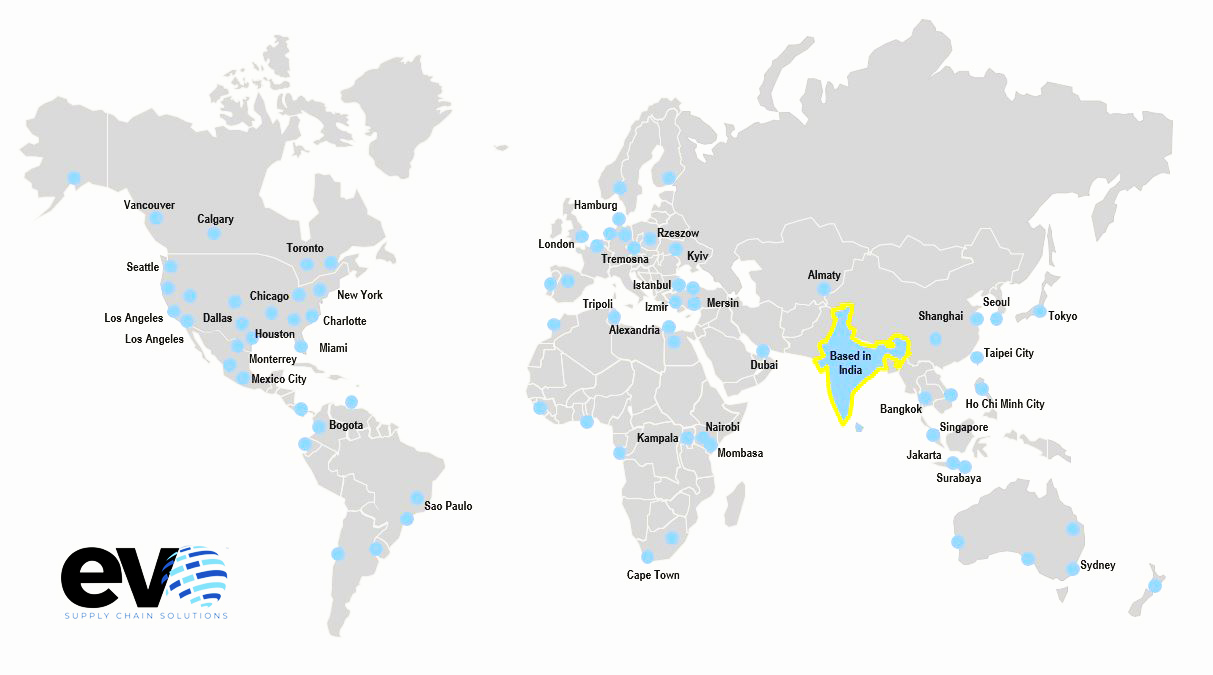 EVO global map